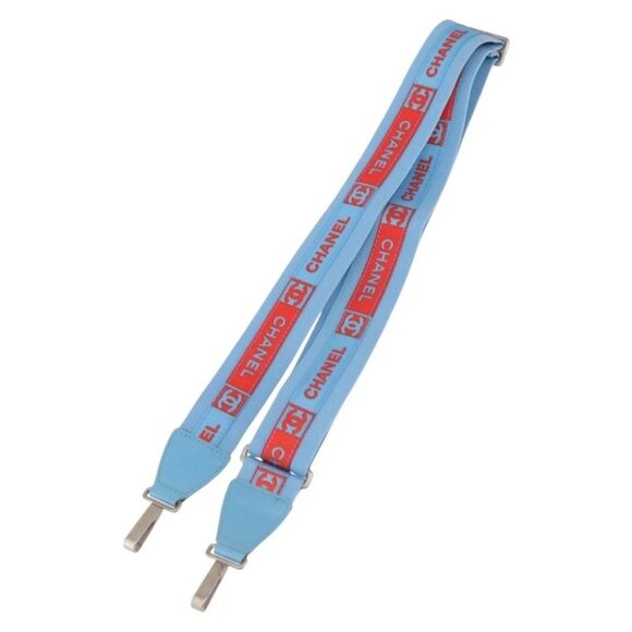 CHANEL New Travel line Adjustable Shoulder Strap 26.4""-43.3"" CC Auth 141901 - Picture 1 of 11